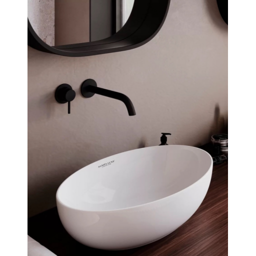 Раковина накладная Sanita Luxe Ringo 53 SLM RNGSLWB01S белая